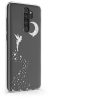 Etui Kwmobile do Xiaomi Redmi Note 8 Pro, silikonowe, przezroczyste/srebrne, 50246.09