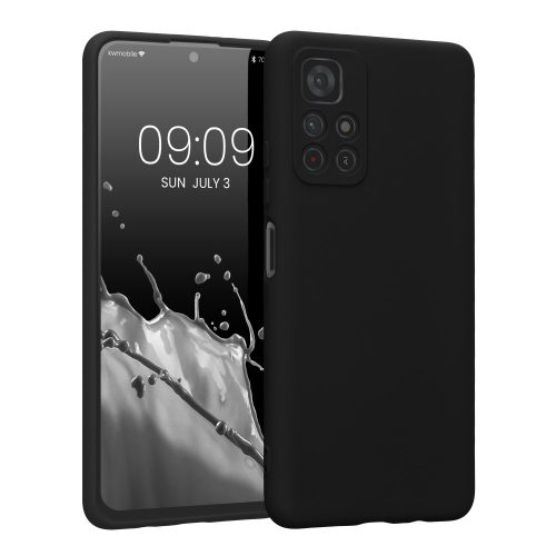 Etui Kwmobile do Xiaomi Redmi Note 11S 5G/Poco M4 Pro 5G, krzem, czarny, 57925.47