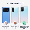 Etui Kwmobile do Xiaomi Redmi Note 11S 5G/Poco M4 Pro 5G, krzem, czarny, 57925.47