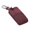 Osłona kluczyka do samochodu Renault 4 przyciski - Smart Key, Kwmobile, czerwona, ekoskóra, 48565.22