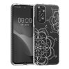 Etui Kwmobile do Xiaomi Redmi Note 11/Redmi Note 11s, silikon, przezroczysty/srebrny, 57822.03