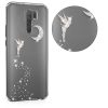 Etui Kwmobile do Xiaomi Redmi 9, silikonowe, przezroczyste/srebrne, 57083.04