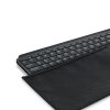 Etui na klawiaturę do Logitech MX Keys Wireless, Kwmobile, Czarny, Plastik, 58192.01