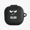 Etui na słuchawki Samsung Galaxy Buds 2/Galaxy Buds Live, Kwmobile, Czarno-biały, Silikon, 58155.01