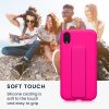 Etui Kwmobile do Apple iPhone XR, silikonowe, różowe, 58281.77