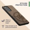 Etui Kwmobile do Samsunga Galaxy A53 5G, drewno, brąz, 58317.02