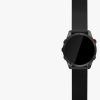 Ramka tarczy do Garmin Fenix 7S, Kwmobile, Czarny/Srebrny, Aluminium, 58352.01