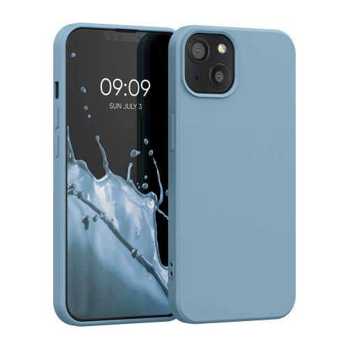 Etui Kwmobile do Apple iPhone 13, silikonowe, zielone, 55948.206