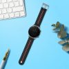 Pasek do zegarka Huawei GT 2 Pro/Watch GT 2 (46mm), Kwmobile, Czarny, Silikon, 58462.01