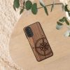 Etui kwmobile do Motoroli Moto G52/Moto G82 5G, drewno, brąz, 58541.01