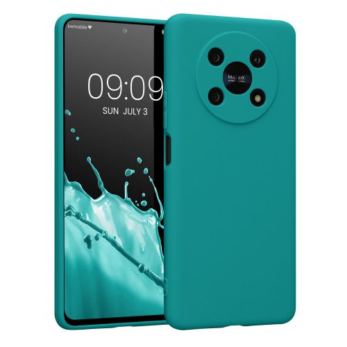 Etui Kwmobile do Honor Magic 4 Lite 5G, silikonowe, zielone, 58580.57