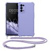 Etui Kwmobile do OPPO Find X3 Lite, silikon, niebieski, 58584.108