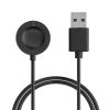 Kabel ładujący USB do Fossil Gen 6/Gen 5/Gen 4, Kwmobile, Czarny, Plastikowy, 58644.01