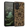 Etui Kwmobile do Xiaomi Redmi Note 11 Pro/Redmi Note 11 Pro 5G, drewno, brązowy/czarny, 57381.03