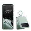 Etui kwmobile do Samsung Galaxy Z Flip 3, Silikon, Zielony, 58783.200