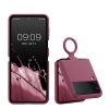 Etui kwmobile do Samsunga Galaxy Z Flip 3, silikonowe, różowe, 58783.167