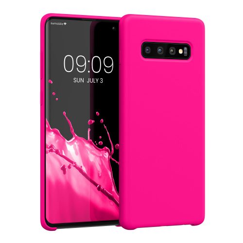 Etui Kwmobile do Samsunga Galaxy S10 Plus, Silikon, Różowy, 49028.77