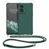 Etui Kwmobile do OnePlus Nord 2T, silikonowe, zielone, 58770.80