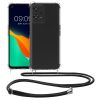 Etui Kwmobile do OnePlus Nord CE 2 Lite 5G, silikonowe, przezroczyste/czarne, 58758.01