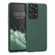 Etui Kwmobile do OnePlus Nord 2T, silikonowe, zielone, 58764.166