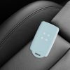 Etui na kluczyk samochodowy do Renault 4 przyciski - Smart Key, Kwmobile, zielone, silikonowe, 48035.200