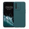 Etui Kwmobile do OPPO A74, silikon, zielony, 58907.57