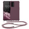 Etui Kwmobile do OPPO A74 5G/A54 5G, silikon, fioletowy, 58012.187