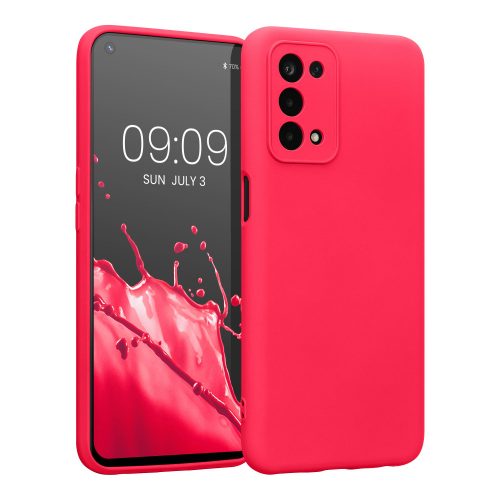 Etui Kwmobile do OPPO A74 5G/A54 5G, silikon, różowy, 57571.77