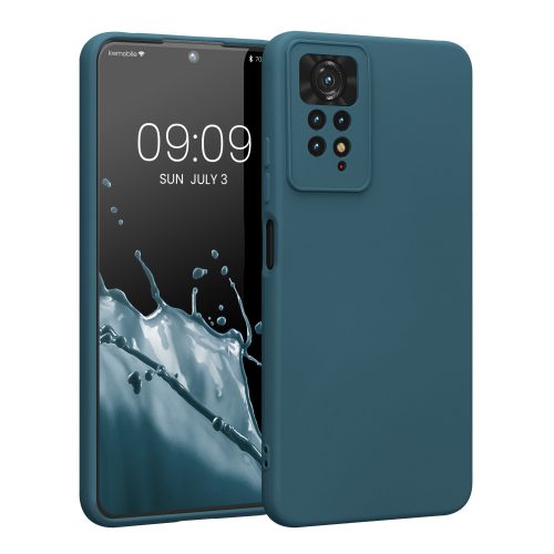 Etui Kwmobile do Xiaomi Redmi Note 11 Pro/Redmi Note 11 Pro 5G, silikon, zielony, 57919.57