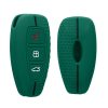 Etui na kluczyk samochodowy Ford 3 przyciski - Keyless Go, Kwmobile, zielone, silikonowe, 53133.14