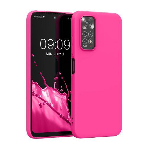 Etui Kwmobile do Xiaomi Redmi Note 11/Redmi Note 11s, silikon, różowy, 57368.77