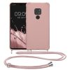 Etui Kwmobile do Huawei Mate 20, silikonowe, różowe, 59006.154