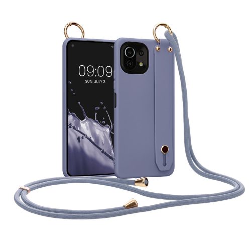 Etui Kwmobile do Xiaomi Mi 11 Lite 5G/11 Lite 5G NE, Silikon, Niebieski, 57331.130