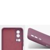 Etui Kwmobile do Vivo Y72 5G, silikonowe, fioletowe, 59095.167