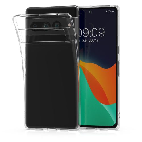 Etui Kwmobile do Google Pixel 7 Pro, silikonowe, przezroczyste, 59087.03