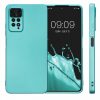 Etui Kwmobile do Xiaomi Redmi Note 11 Pro/Redmi Note 11 Pro 5G, silikon, zielony, 58650.231