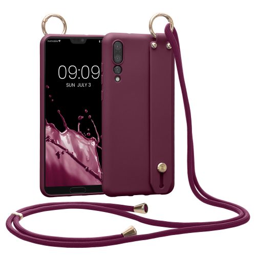 Etui Kwmobile do Huawei P20 Pro, Silikon, Fioletowy, 56470.190