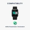 Zestaw 2 pasków do Willful Smartwatch/Fitnesstracker, Kwmobile, szary/bordowy, silikon, 57791.04