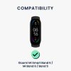 Zestaw 2 pasków kwmobile do Xiaomi Mi Smart Band 6/Mi Band 6/Band 5, silikon, zielony/czerwony, 59792.05