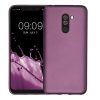 Etui kwmobile do Xiaomi Pocophone F1, silikonowe, fioletowe, 46368.230