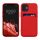 Etui kwmobile do Apple iPhone 12 Mini, silikonowe, czerwone, 55111.09