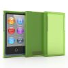 Etui kwmobile do Apple iPod Nano 7, silikonowe, zielone/przezroczyste, 13370.149