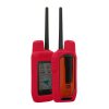 Etui GPS Kwmobile do Garmin Alpha 200, czerwone, silikonowe, 59668.08