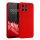 Etui Kwmobile do Honor X8 5G/X6/70 Lite, czerwone, silikonowe, 59880.36