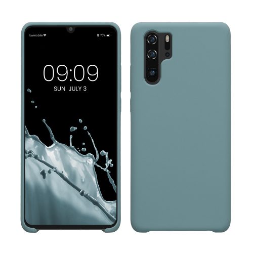 Etui kwmobile do Huawei P30 Pro, Silikon, Zielony, 47423.206