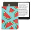 Etui kwmobile do Amazon Kindle Paperwhite 11, Skóra ekologiczna, Wielokolorowy, 57810.28