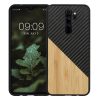 Zderzak kwmobile do Xiaomi Redmi Note 8 Pro, drewno, brązowy/czarny, 56622.03