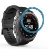 Ramka tarczy kwmobile do Garmin Fenix 7, aluminium, niebieski/szary, 58350.03