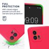 Etui kwmobile do Motoroli Moto G72, silikonowe, różowe, 60341.77