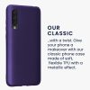 Etui Kwmobile do Xiaomi Mi 9 Lite, fioletowe, silikonowe, 50587.241